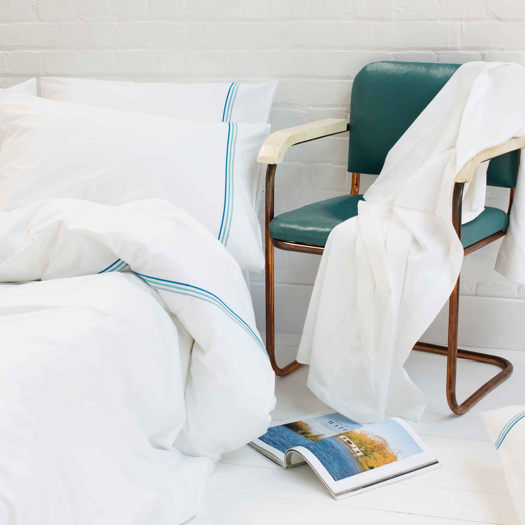 Bed linen by Beaumont & Brown