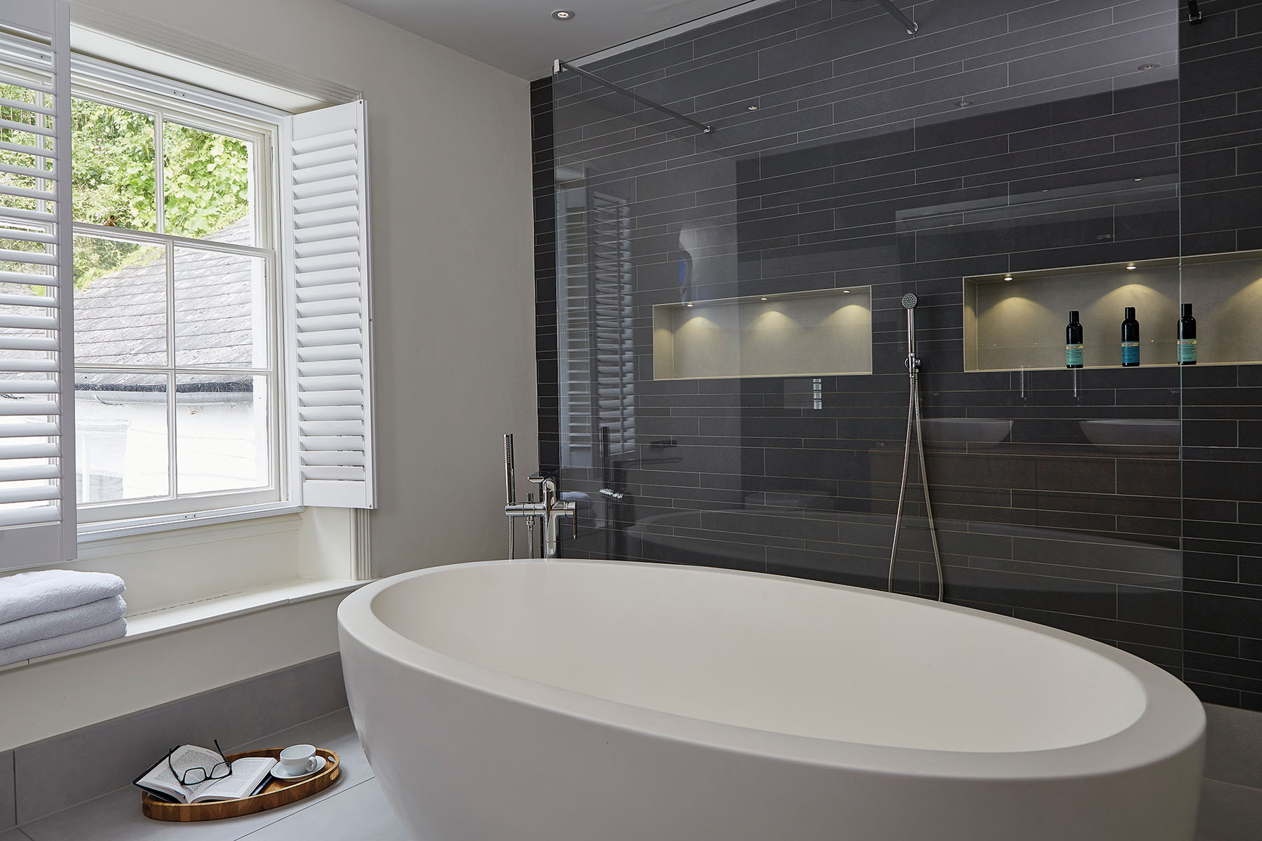 A bathroom designed by Sapphire Spaces in Topsham