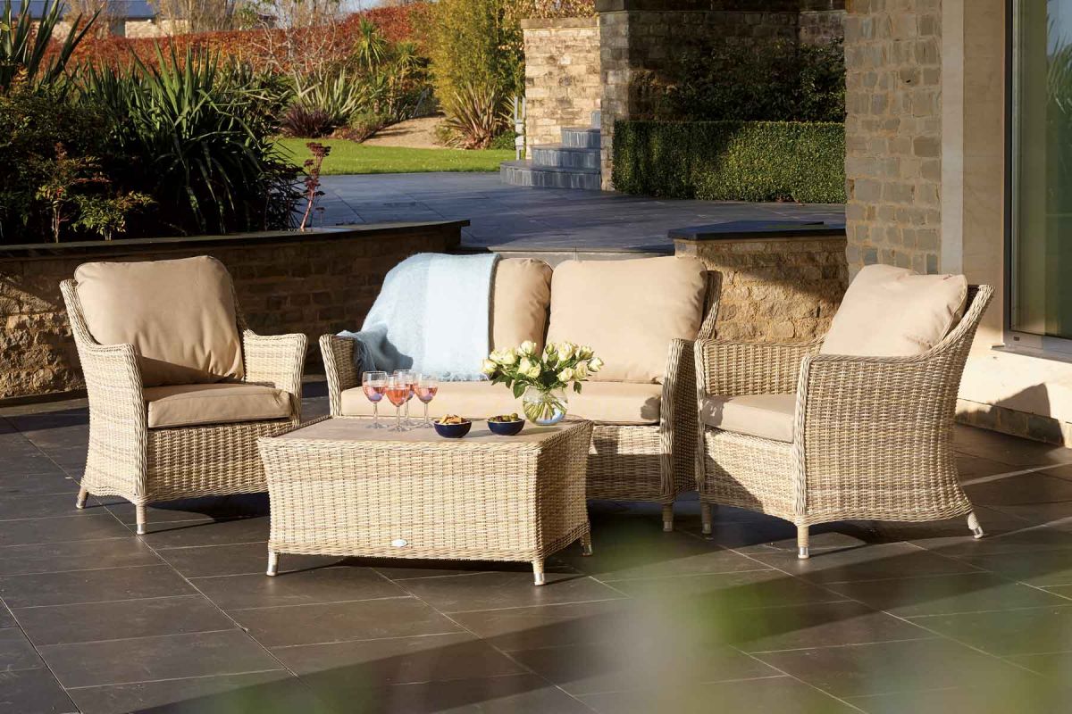 Ascot outdoor furniture. Available from Bernaville Nurseries in Exeter