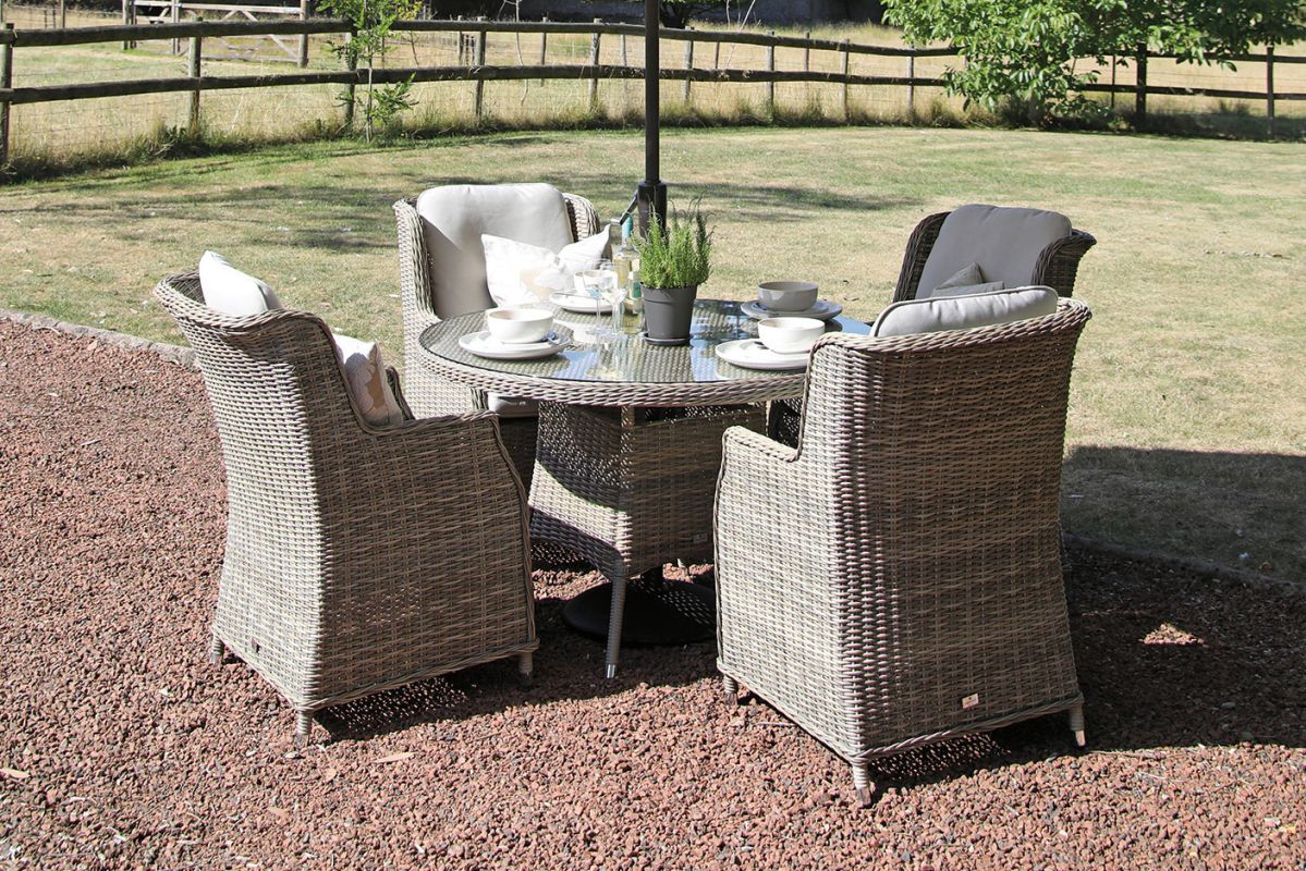 Florence 4-seat table set