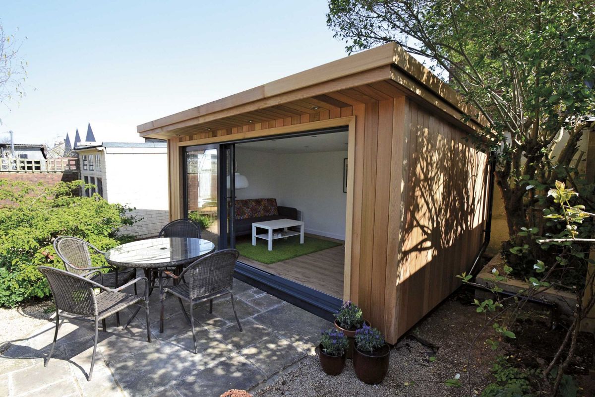 A garden room designed and built by Inside Out Garden Rooms