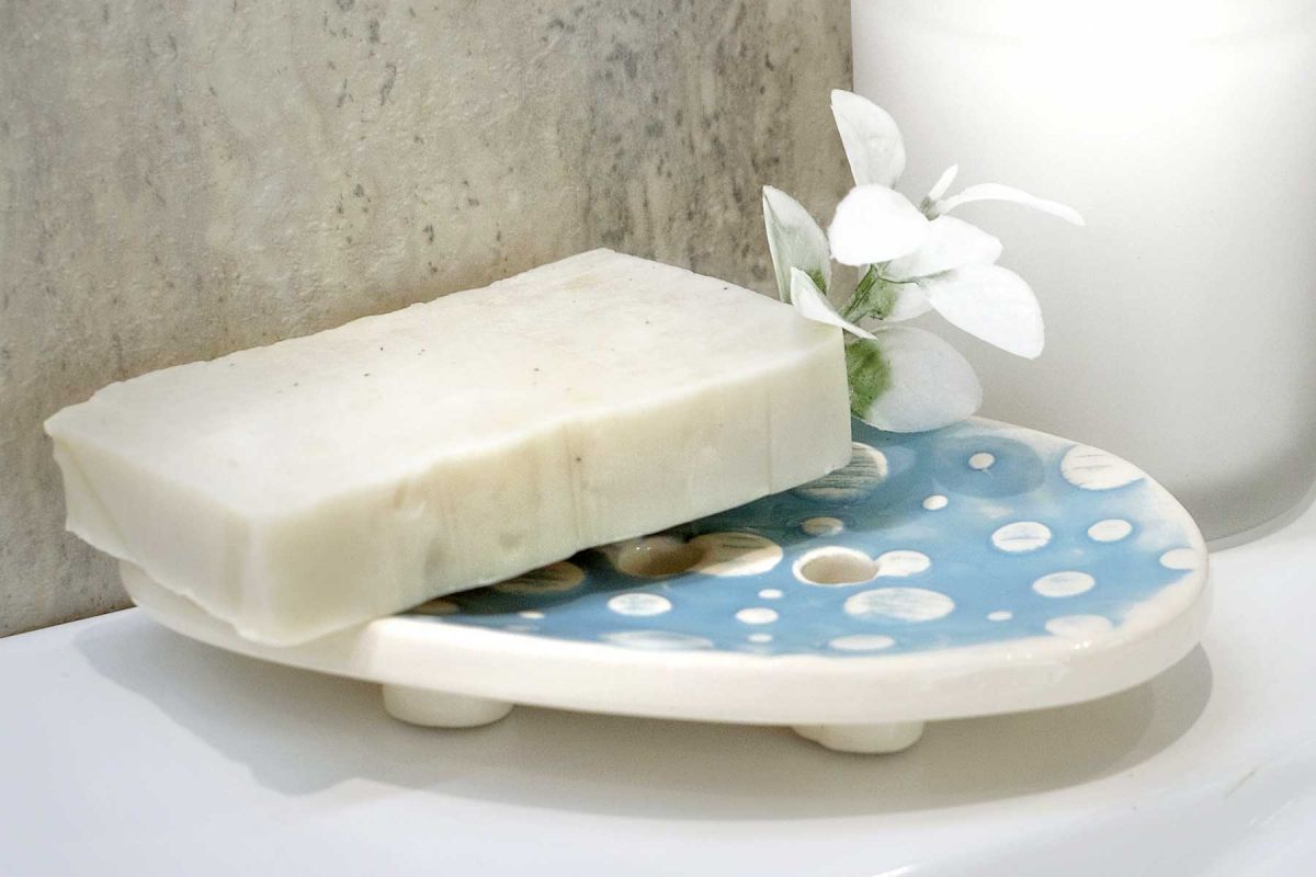 Soap dish by Potting Shed Ceramics