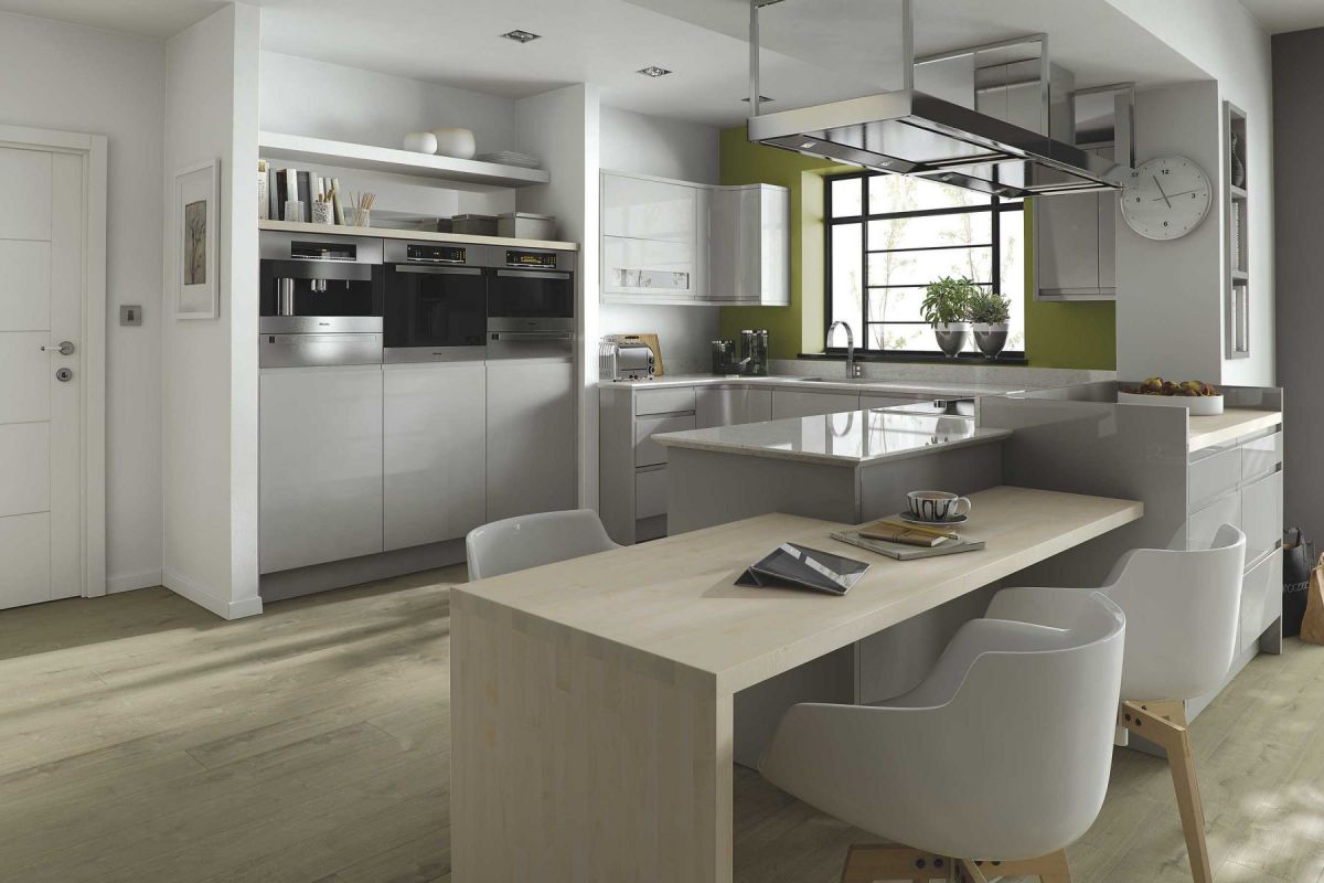 White Modern Kitchen