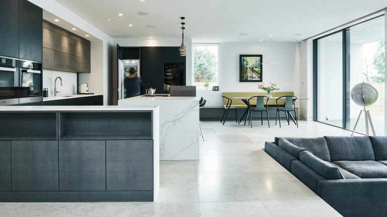 Plenty of natural daylight floods through the main living area