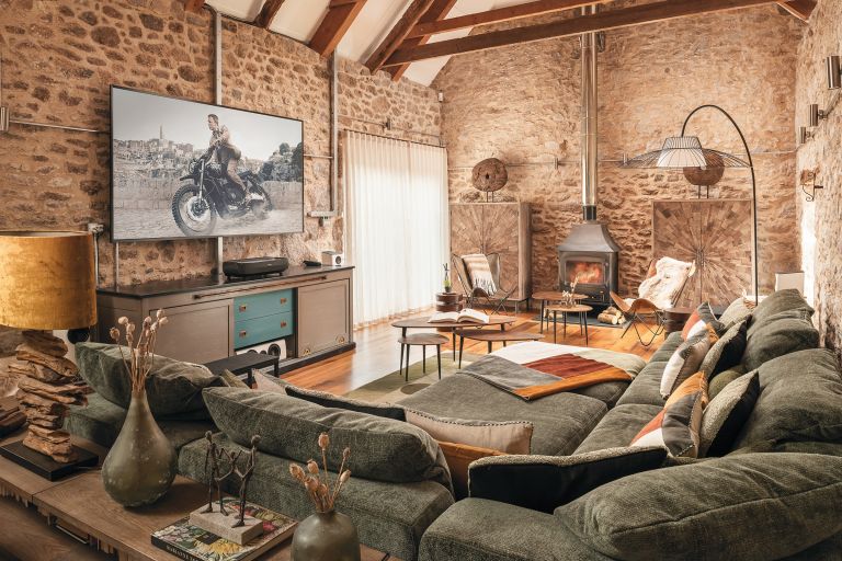 Dartmoor Farmhouse. Living Room. Ashton House Design