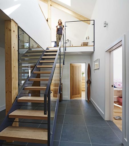 Industrial Style Staircase