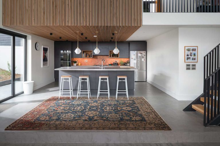 Kohtalo. Spacious contemporary kitchen