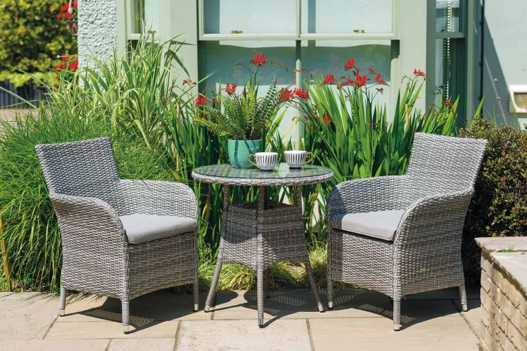 Monaco Bistro set. Available from Bernaville Nurseries in Devon