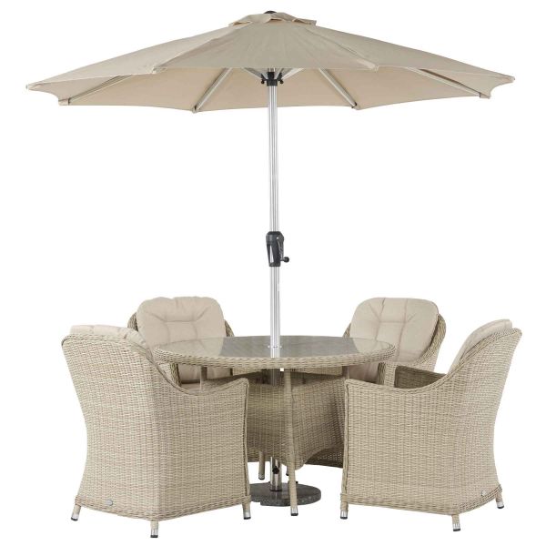 Monterey four-seat set. Available from Bernaville Nurseries