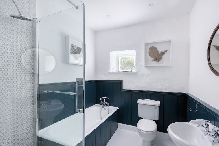 Novella Blue and White Bathroom