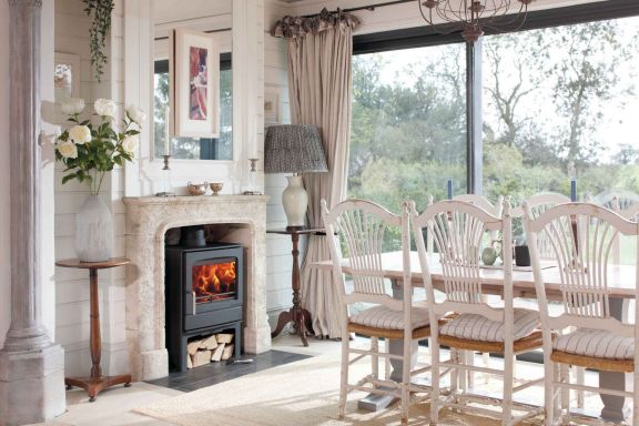 Woodwarm 5Kw Fireview Eco Traditional